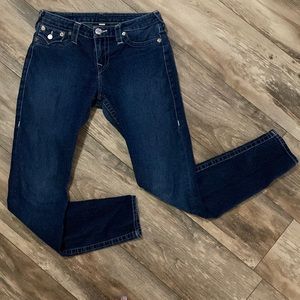 True Religion Dark Wash Legging Jeans Size 29
